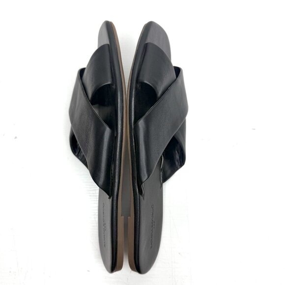 Banana Republic Factory WIde Crossover Slip On Slide Classic Sandals Womens 7.5 - Picture 5 of 7